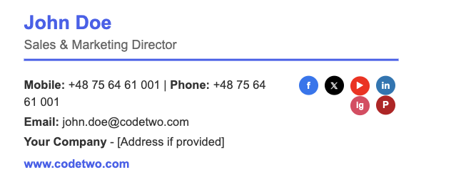 SignaturePro - Beautiful Email Signature Generator